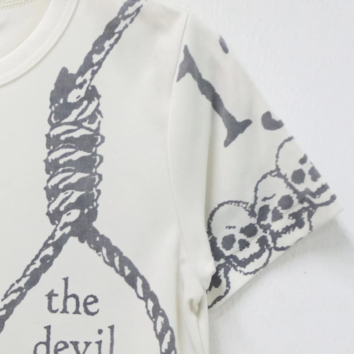 히스테릭글래머 스컬 포인트 반팔티셔츠 66791 상품이미지5