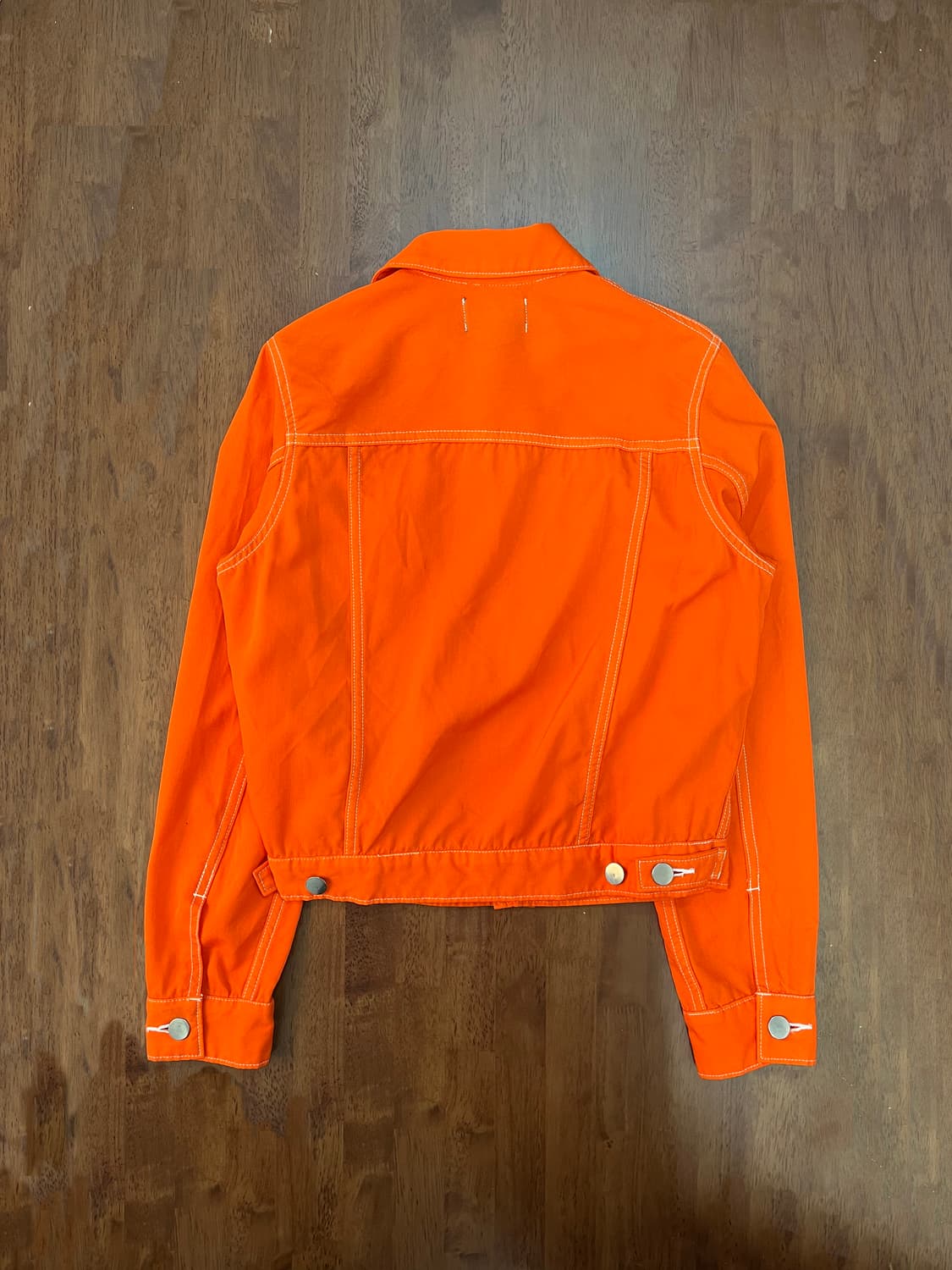 꼼데가르송 AD2000 오렌지 셔츠 자켓 상품이미지4