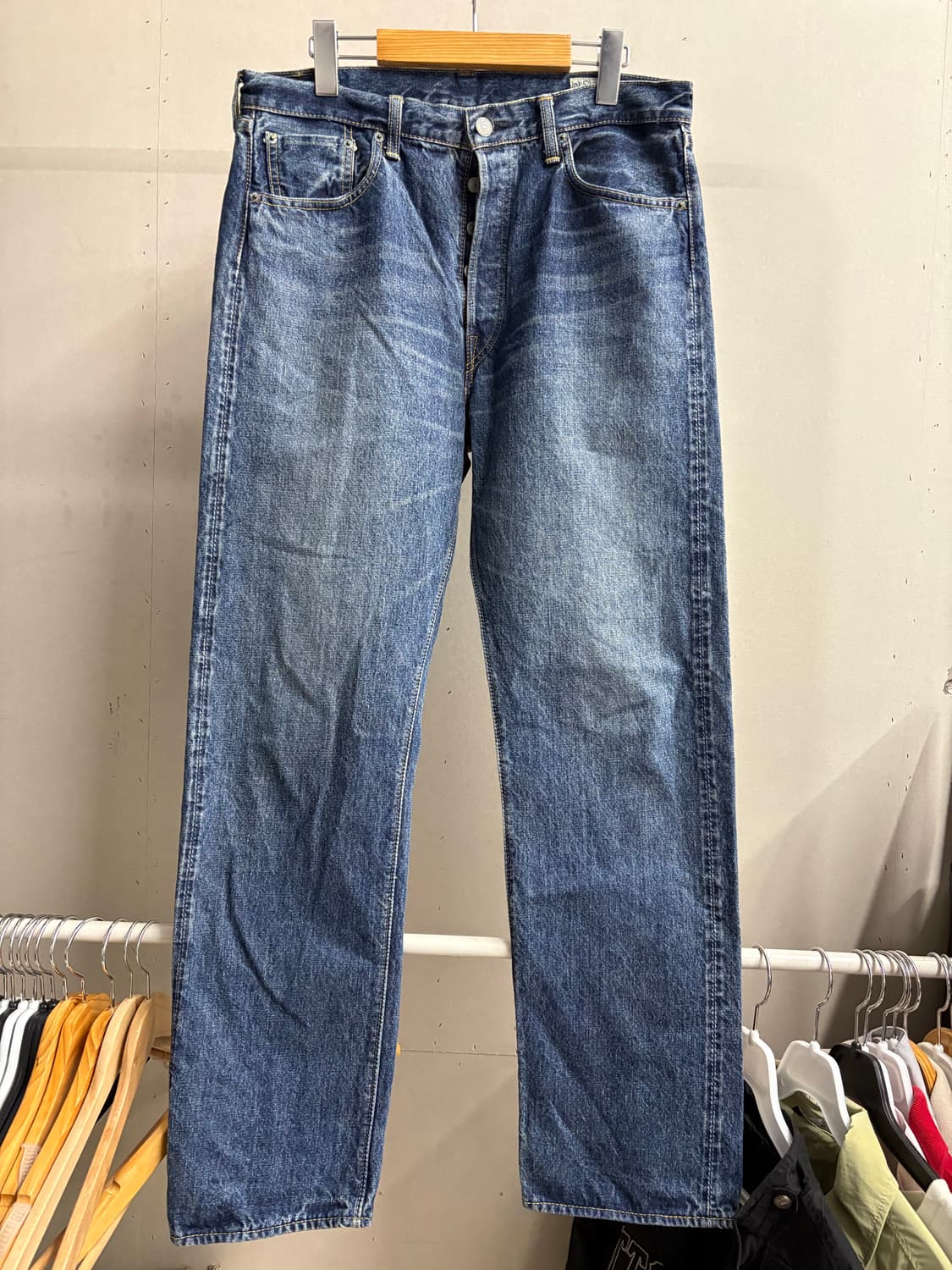 오어슬로우 105셀비지 데님 상품이미지2