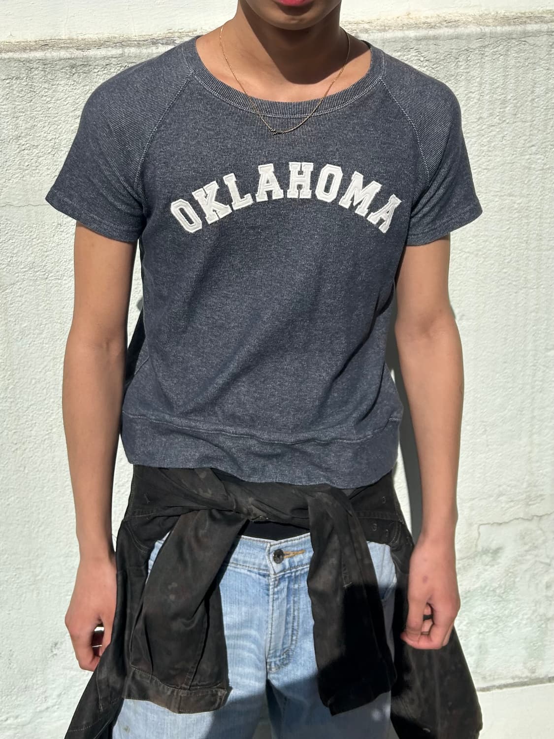 빈티지 레터링 반팔 티셔츠 상품이미지1