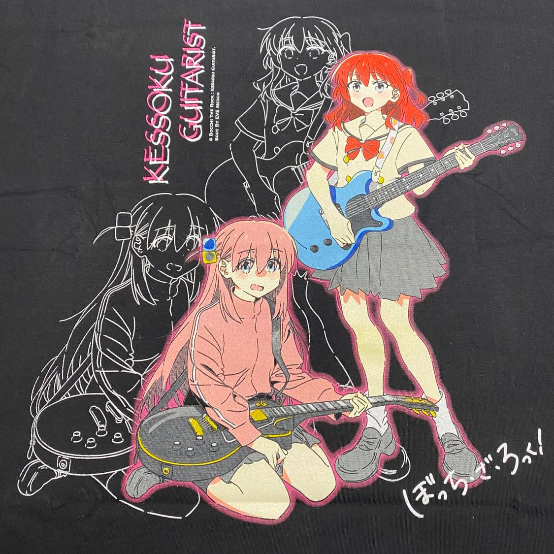 봇치더락 부틀렉 애니메이션 티셔츠 상품이미지4