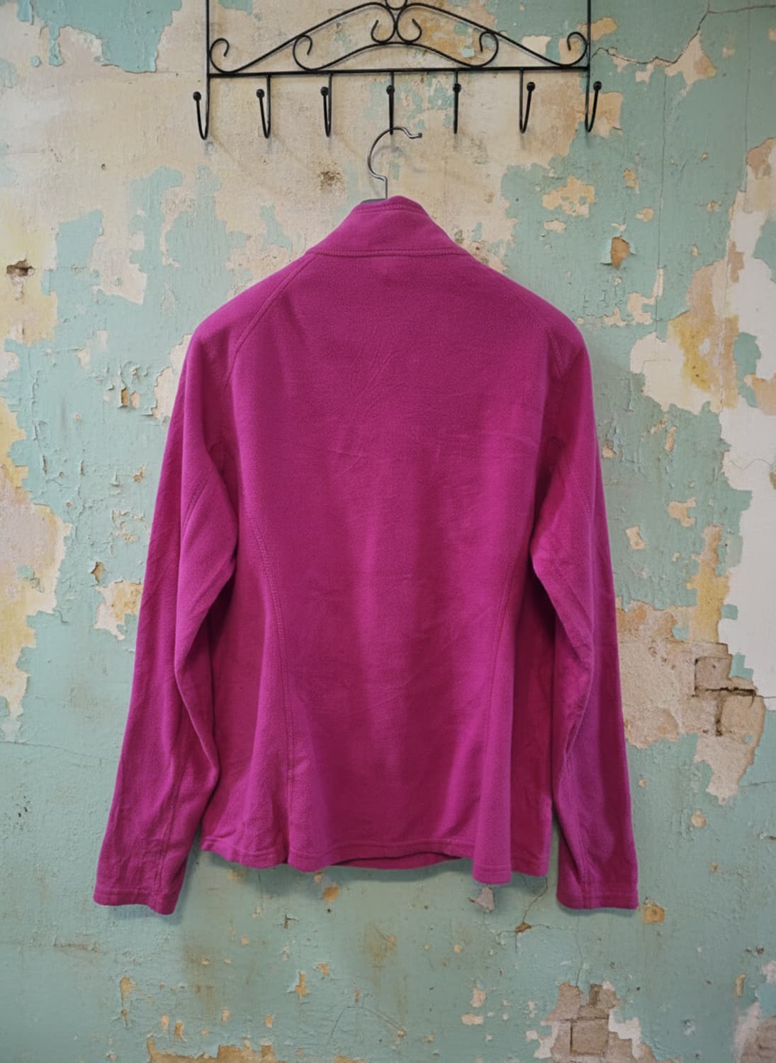 노스페이스 핑크 하프집업 플리스 L/G 상품이미지2