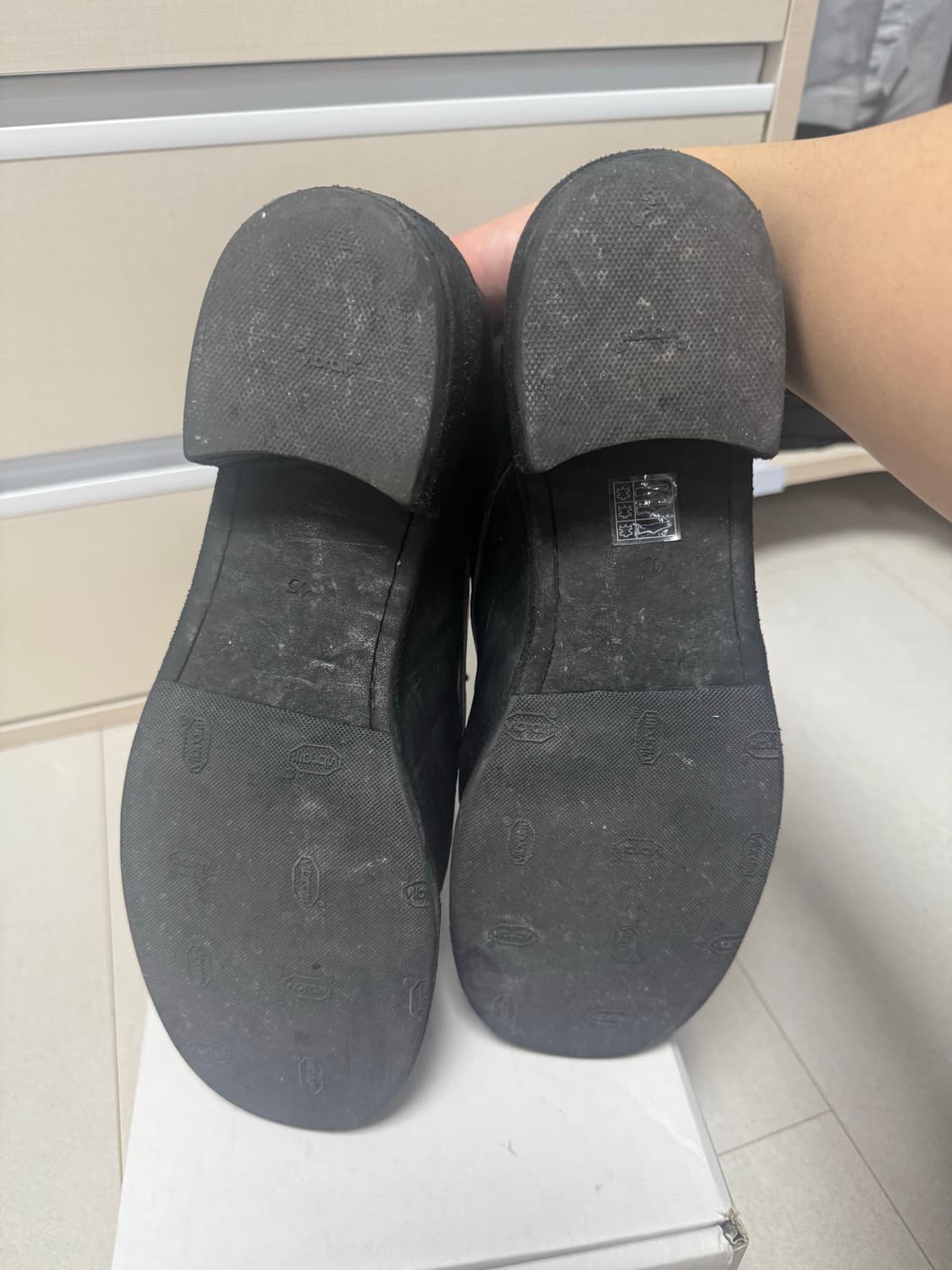 구이디 793 레이스업 앵글 부츠 45사이즈(280) 상품이미지4