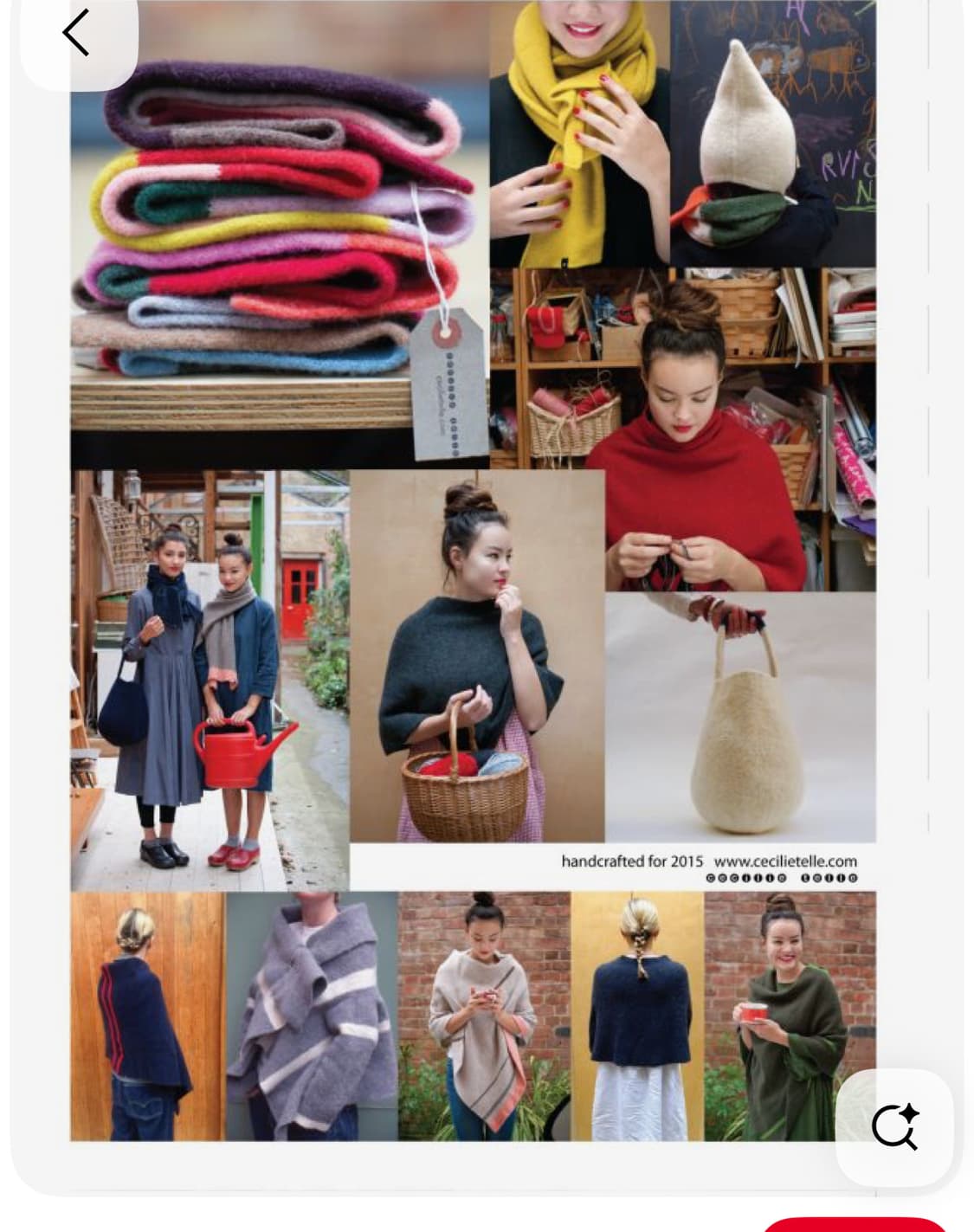 Cecilie Telle ball bag 다크브라운 판매 상품이미지2
