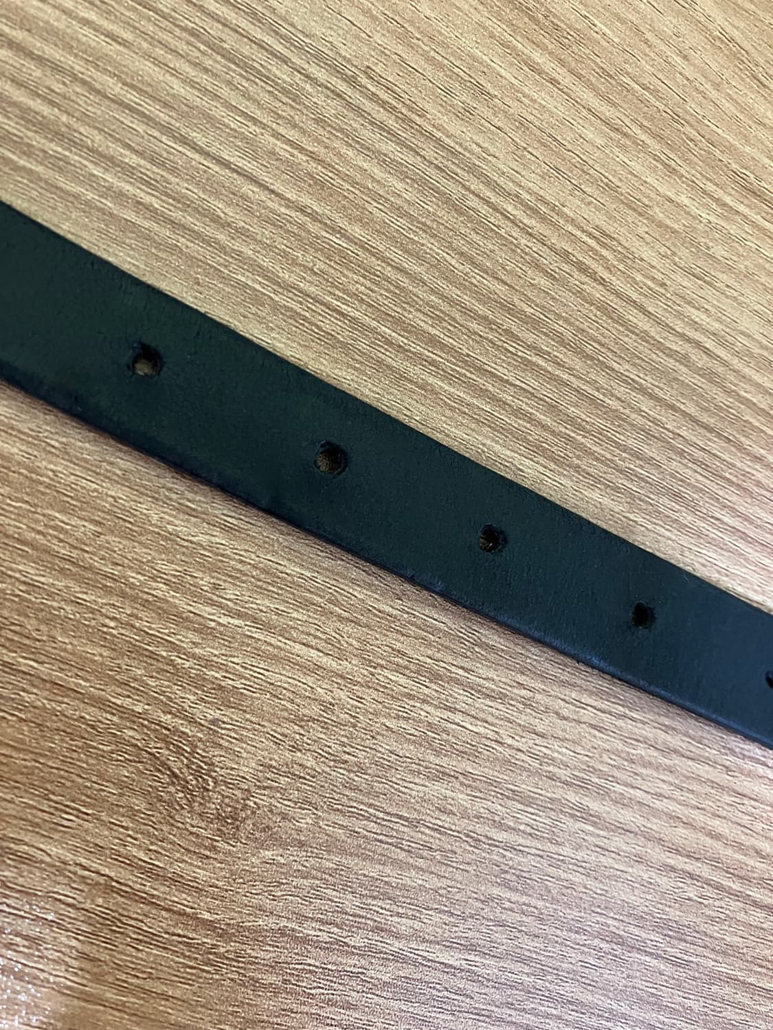 브랜디드 303 미니멀 웨스턴 벨트 블랙 S 상품이미지3