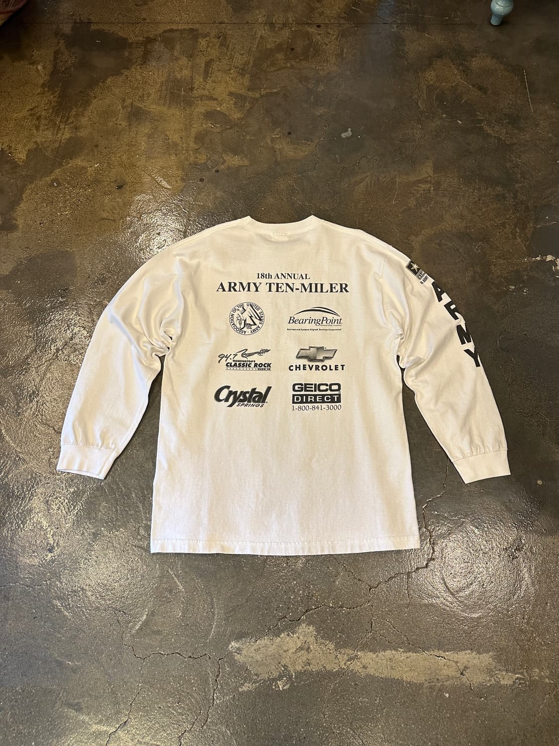 AAA ARMY 빈티지 L/S 롱슬리브 L 상품이미지2