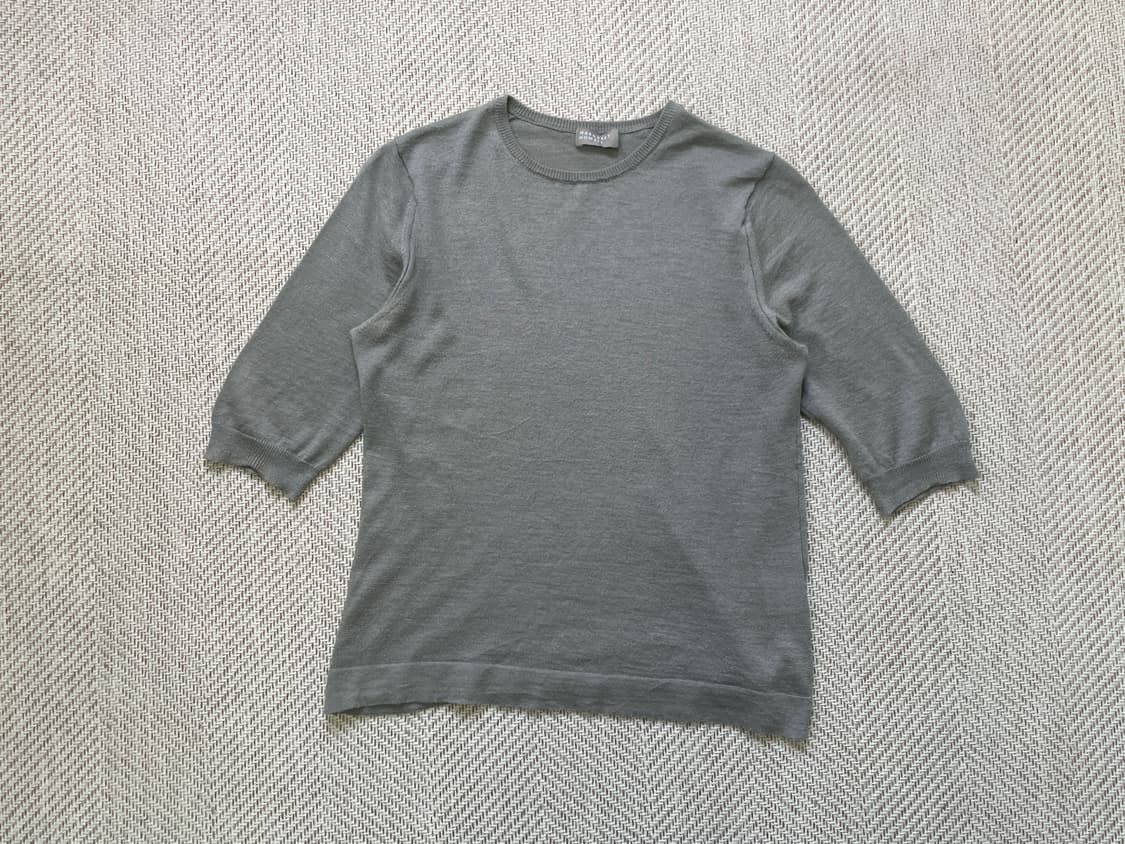 마가렛호웰 그레이 니트 반팔 J04006 상품이미지2