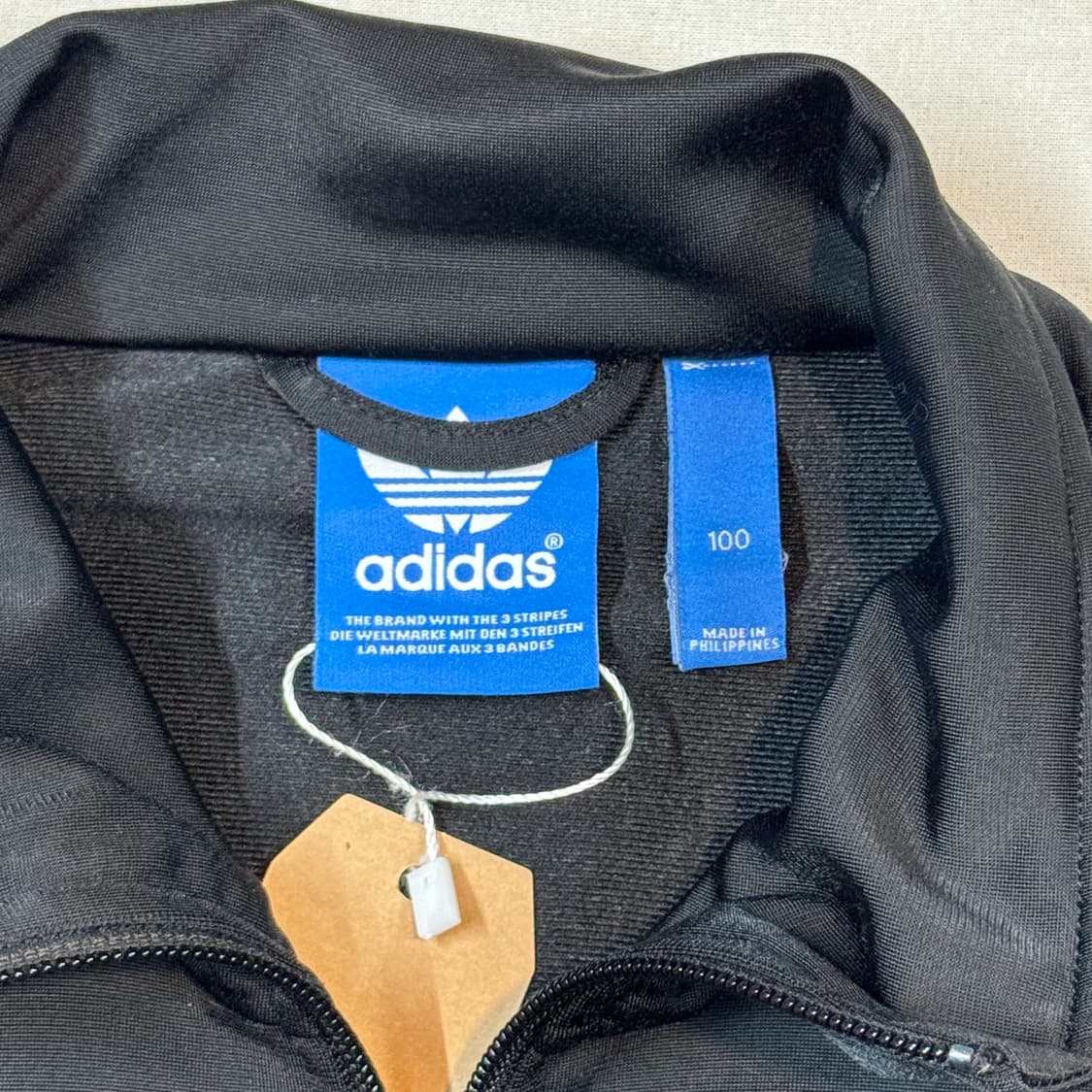 100) 아디다스 파이어버드 삼선 져지 트랙탑 집업 블랙 A12 상품이미지7