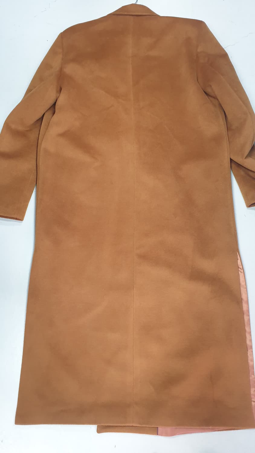 DECOROSO 브라운 더블 롱코트 XL 상품이미지2