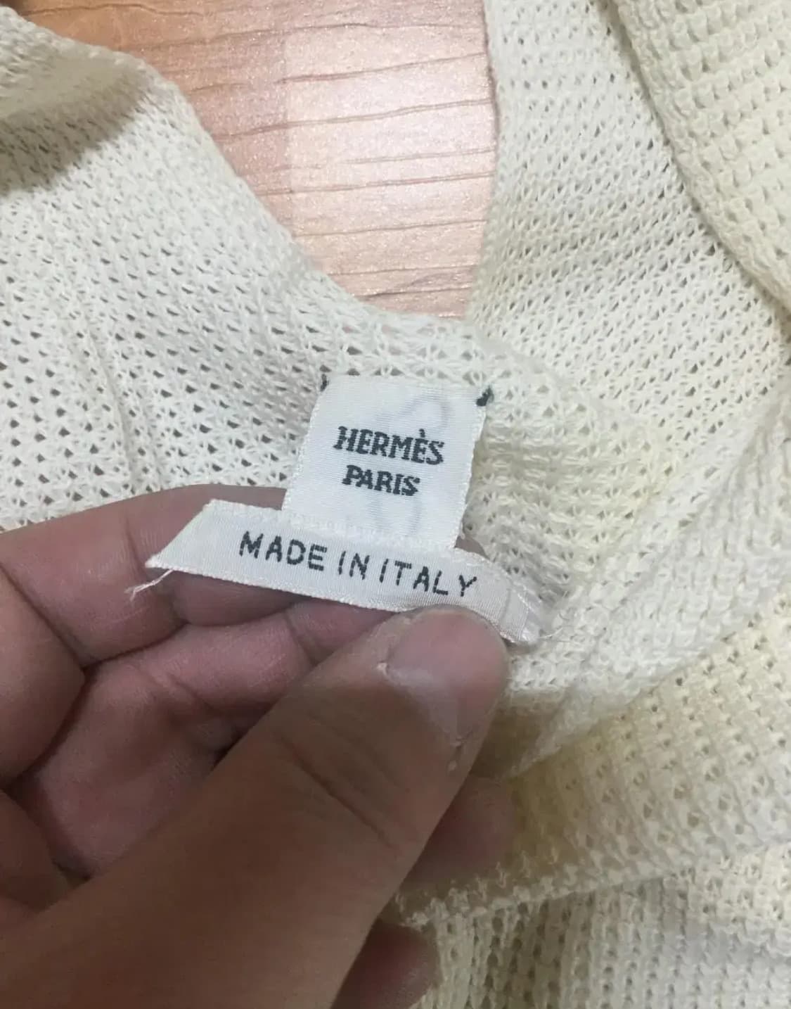 HERMES 에르메스 니트웨어(코튼/실크)34 사이즈 상품이미지8