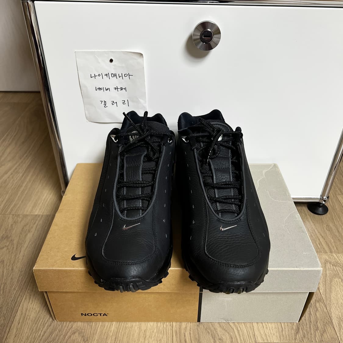 [275] 나이키 × 드레이크 녹타 핫 스텝 에어 테라 트리플 블랙 상품이미지6