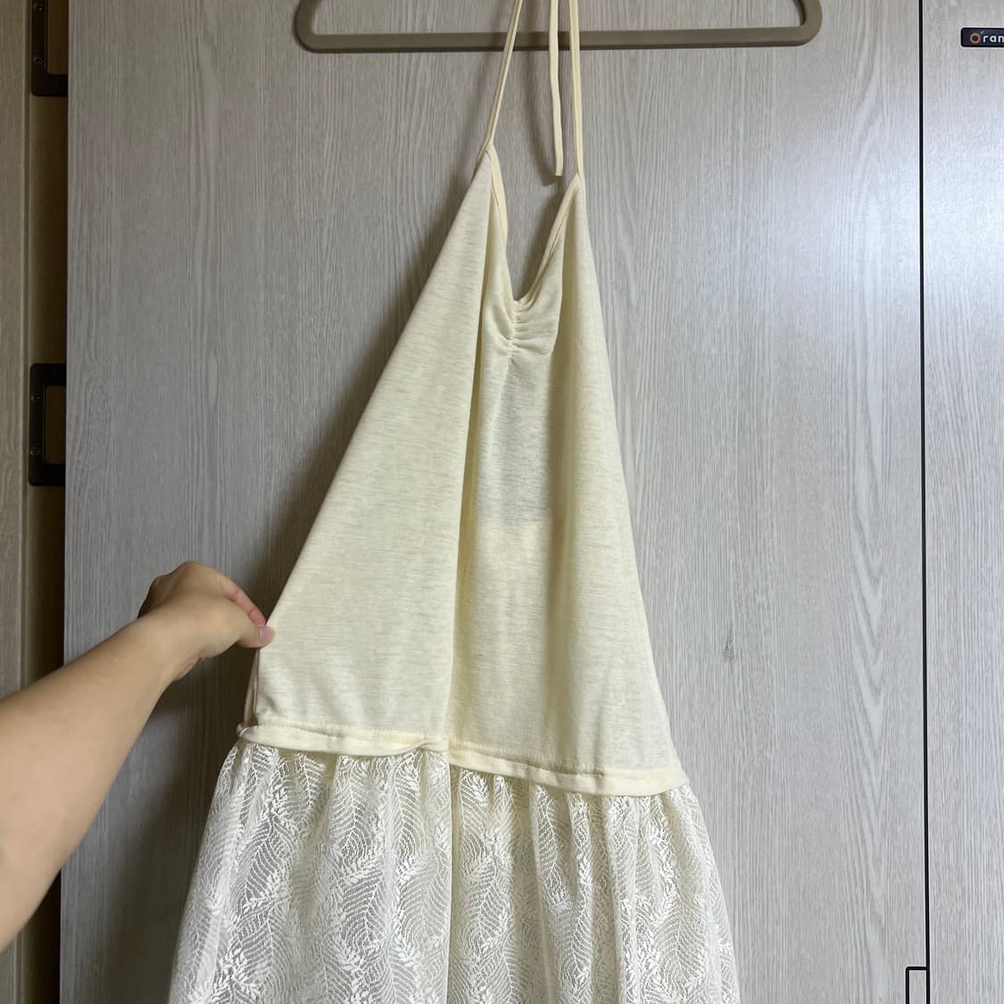 모래하우스 레이스 홀터넥원피스 상품이미지3