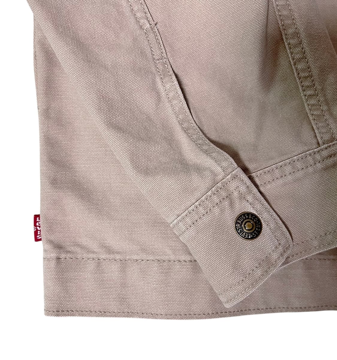 (새상품) 리바이스 베이지 집업 자켓 XL 상품이미지4