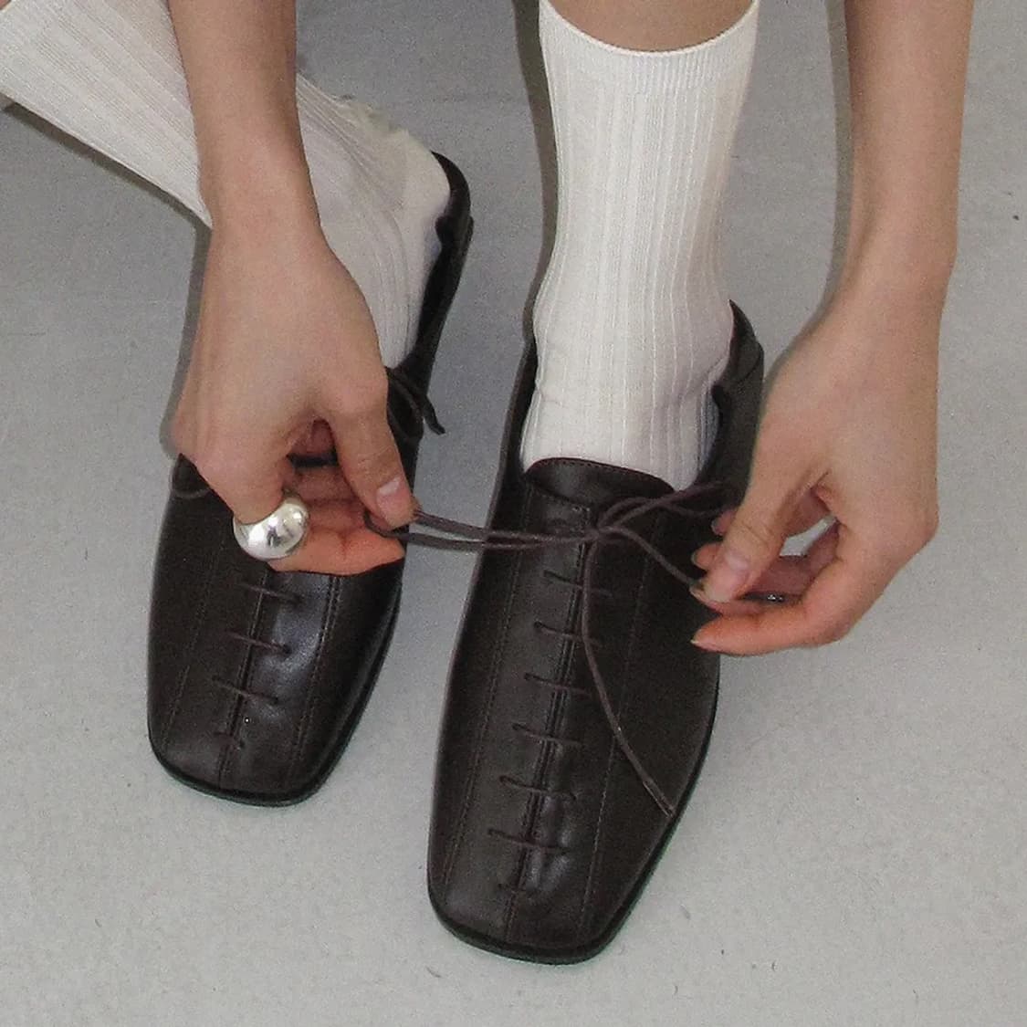 누스 테일러2-way레이스업 로퍼 상품이미지1