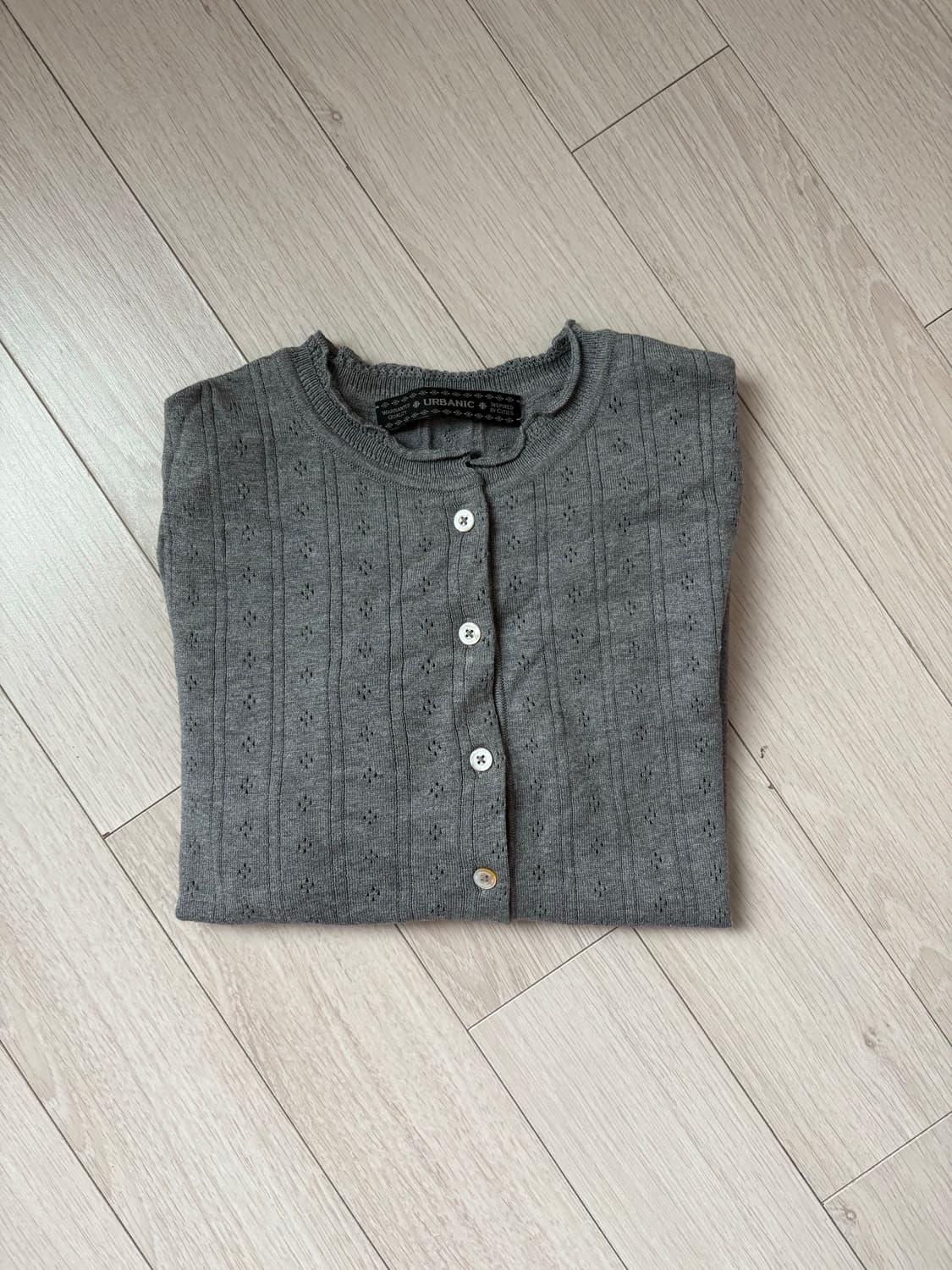 얼바닉30 Foret Button Knit 상품이미지3