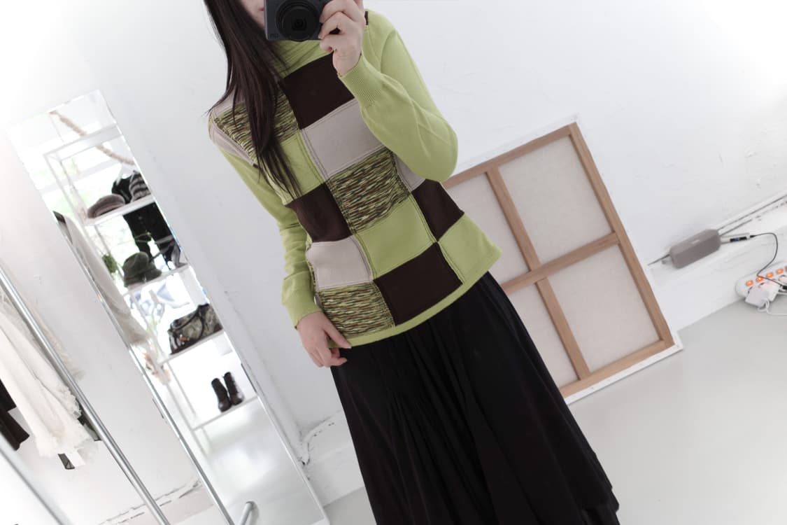patch knit 상품이미지7
