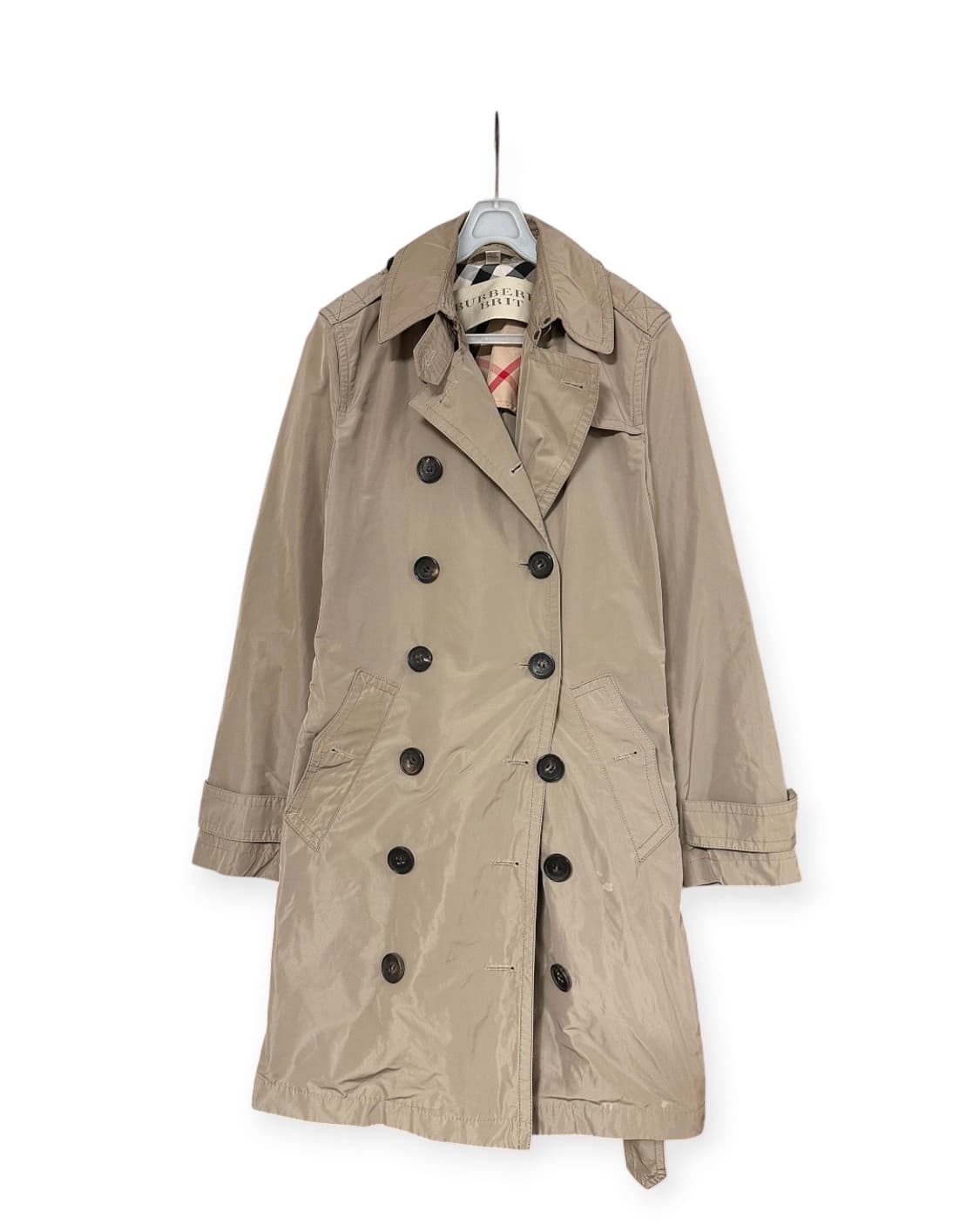 버버리 베이지 더블 트렌치 코트 상품이미지1