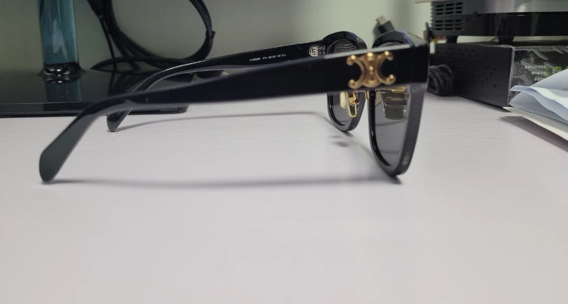 셀린느 트리옹프 블랙 선글라스 안경 상품이미지2