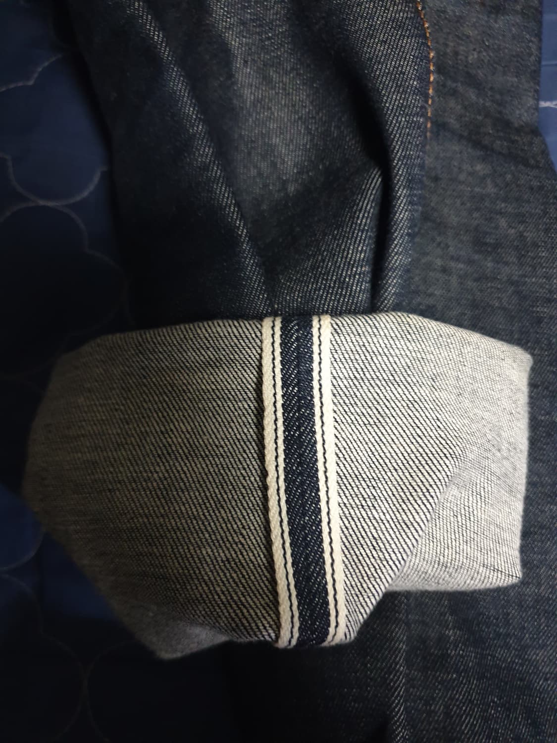 (16s) 플랙 베를린 96V 셀비지 RAW 슬림스트레이트 데님진(31) 상품이미지4