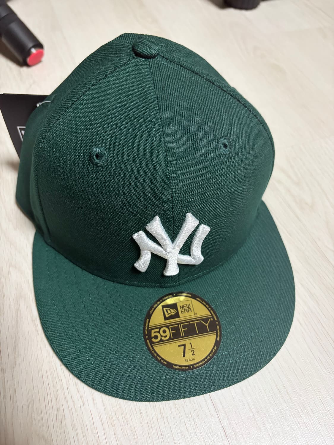 뉴에라 59FIFTY 그린 7 1/2 사이즈 볼캡 상품이미지1