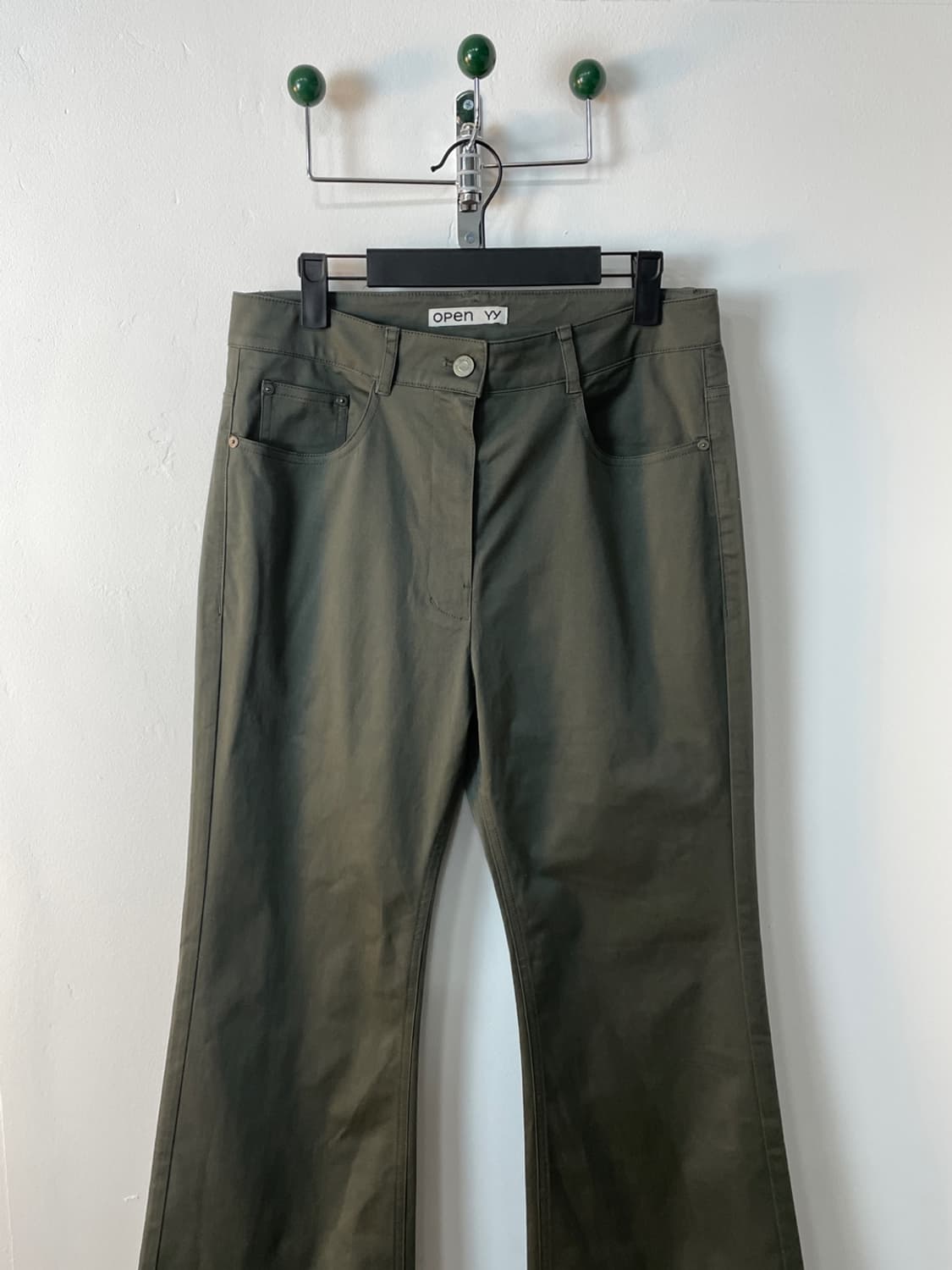 오픈 와이와이 루즈 부츠 컷 팬츠  상품이미지3