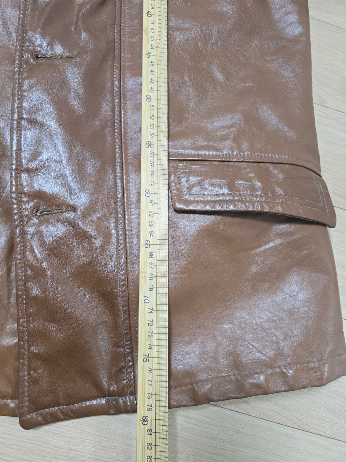 Cooper Sportswear 빈티지 레더 카코트 L 상품이미지10