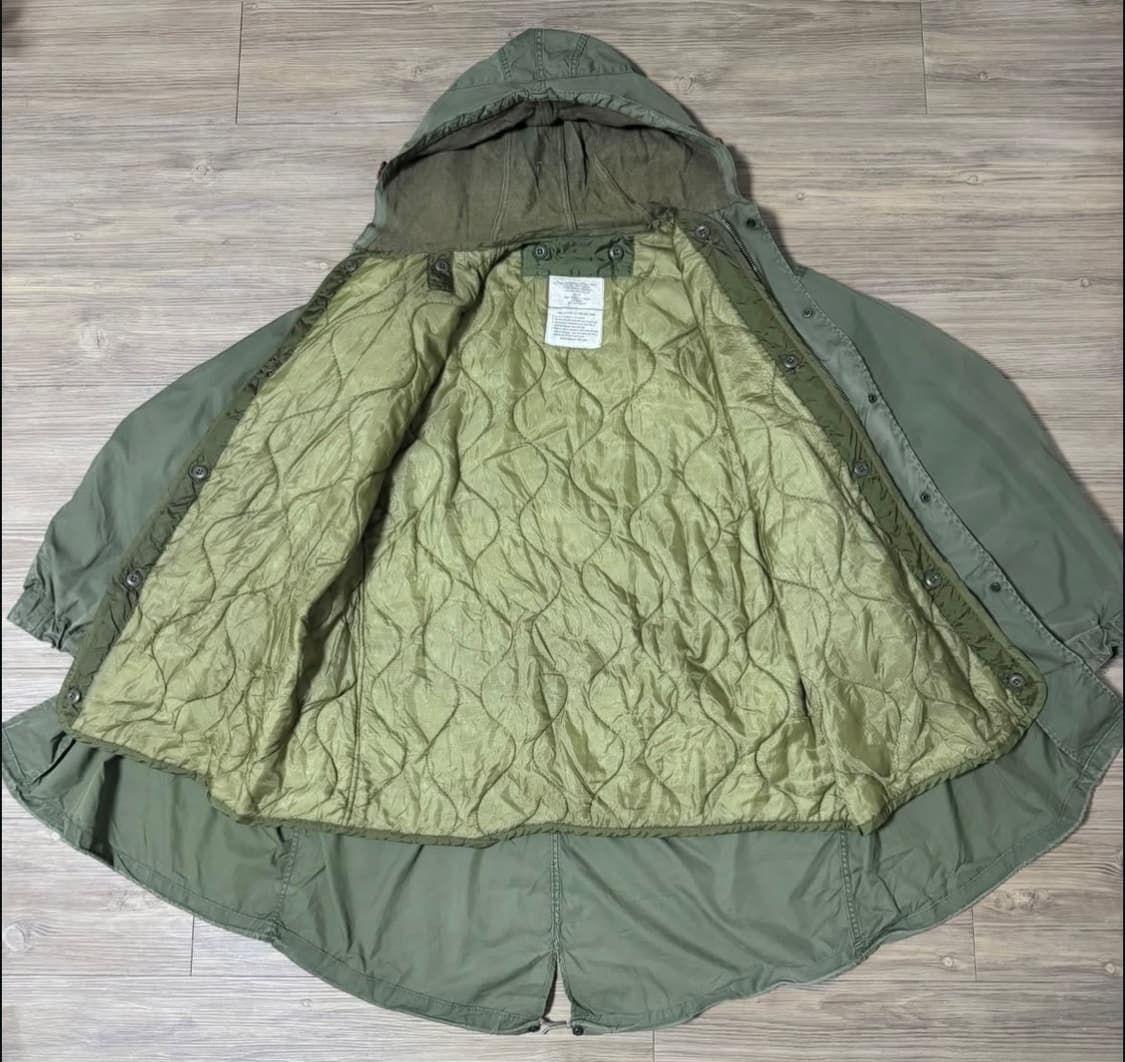 80s m65 오리지널 피쉬테일 파카 m51 커스텀 상품이미지3