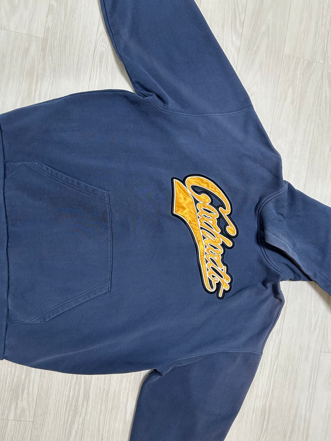 칼하트 네이비 후드티 Carhartt wip l사이즈 상품이미지2