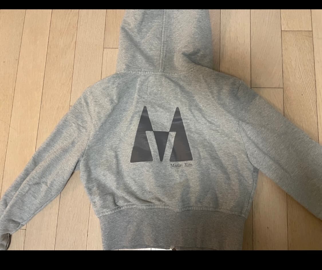 마뗑킴 크롭 후드 집업  상품이미지4