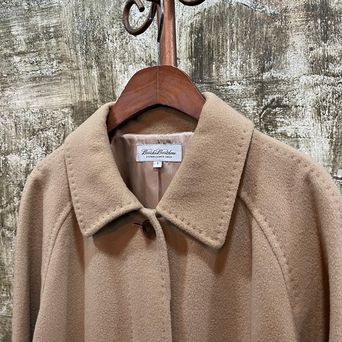 브룩스 브라더스 캐시미어 울 롱코트 상품이미지2