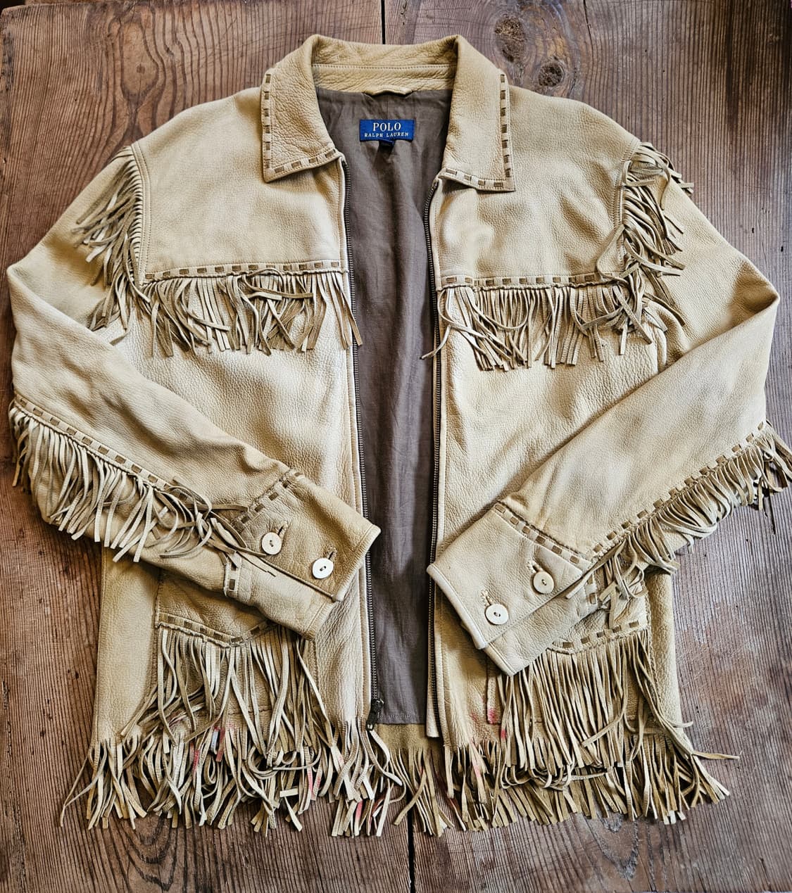 랄프로렌 프린지 레더 자켓  상품이미지2