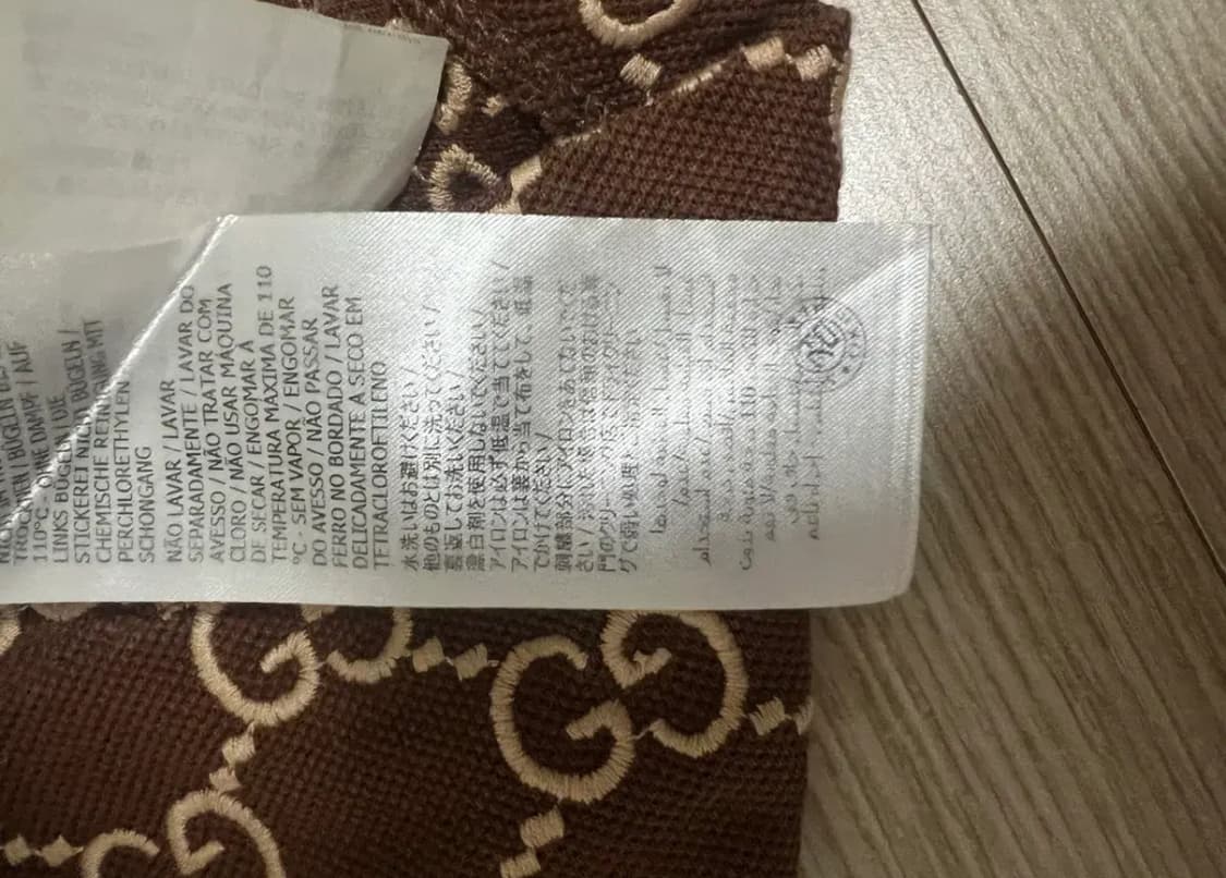 여름에 여자와 여행 준비하세요 구찌 시그니처 로고 GG패턴 니트 반팔 상품이미지2