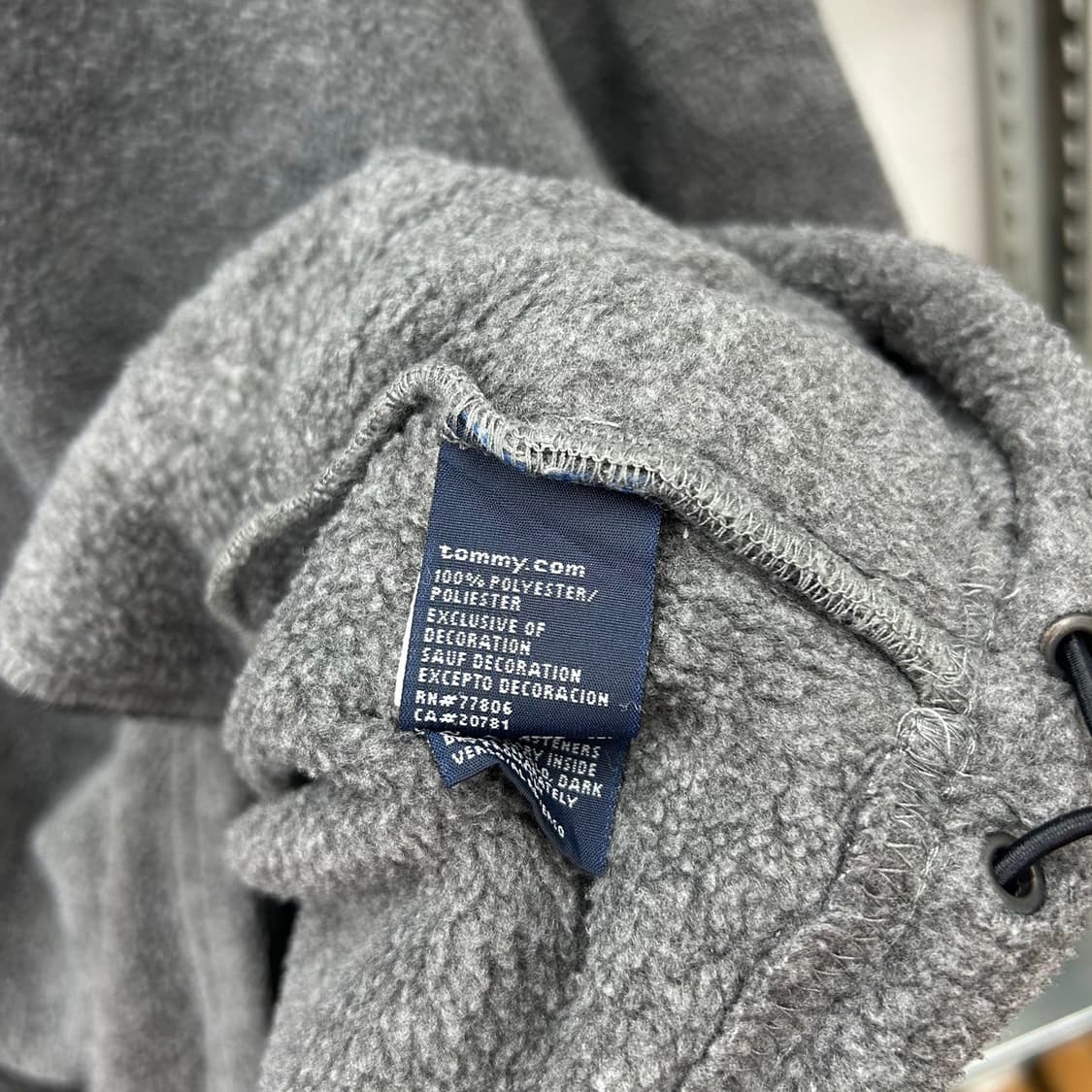 (L)타미 반집업 후리스-Y325 상품이미지4