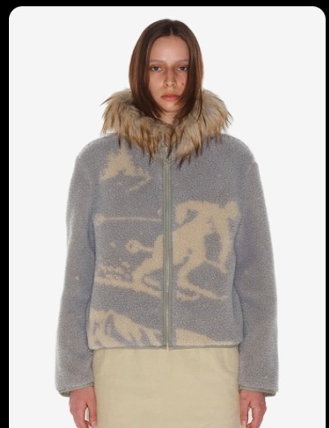 open yy 오픈와이와이 후리스 후디 재킷 민트 1 상품이미지1