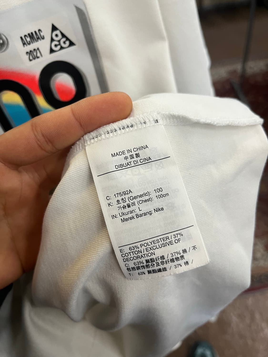 나이키 ACG 라이센스 플레이트 반팔 티셔츠 #csz756 상품이미지6