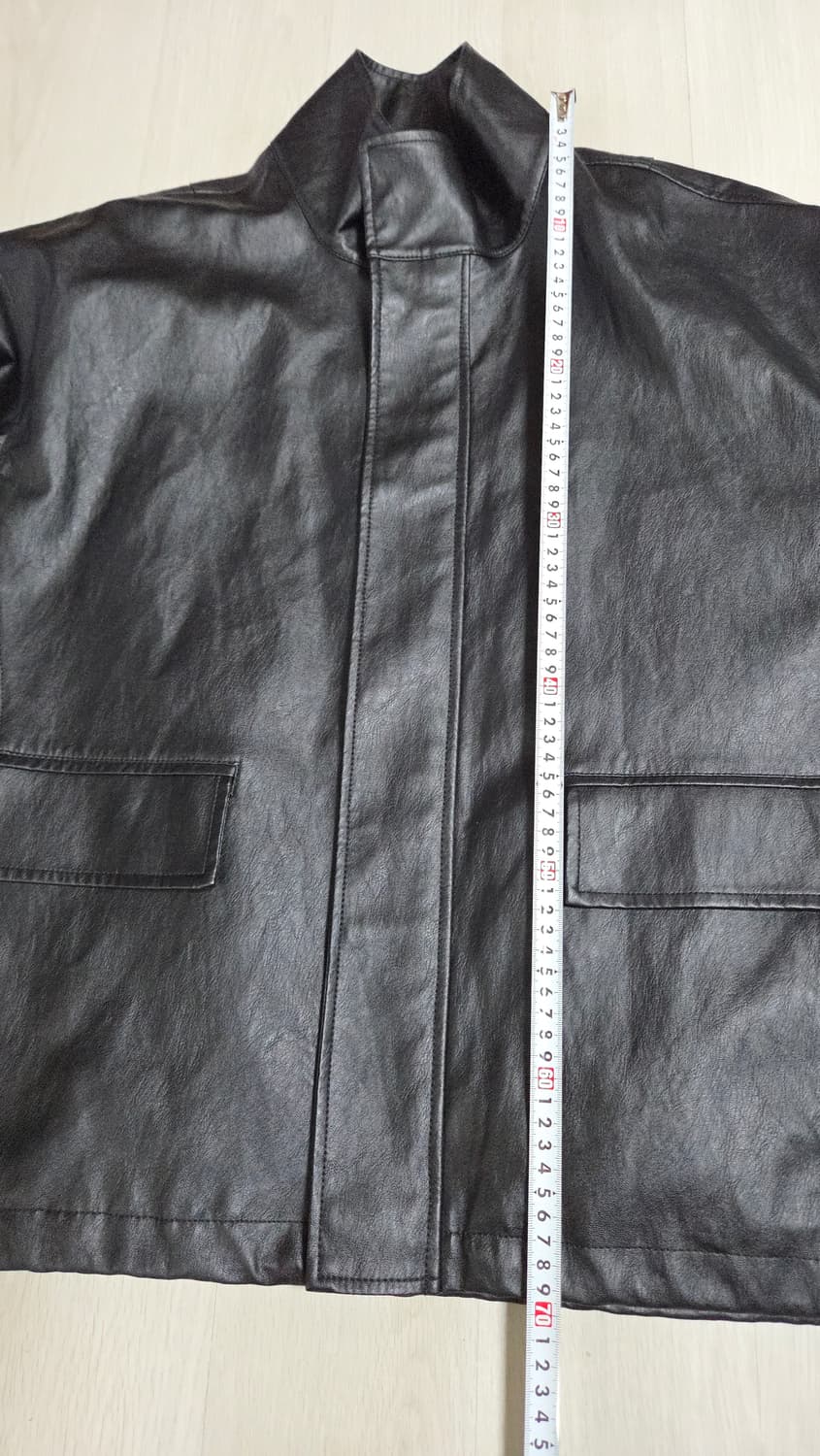 (착샷) 247시리즈 레더 필드 자켓 비건 상품이미지7