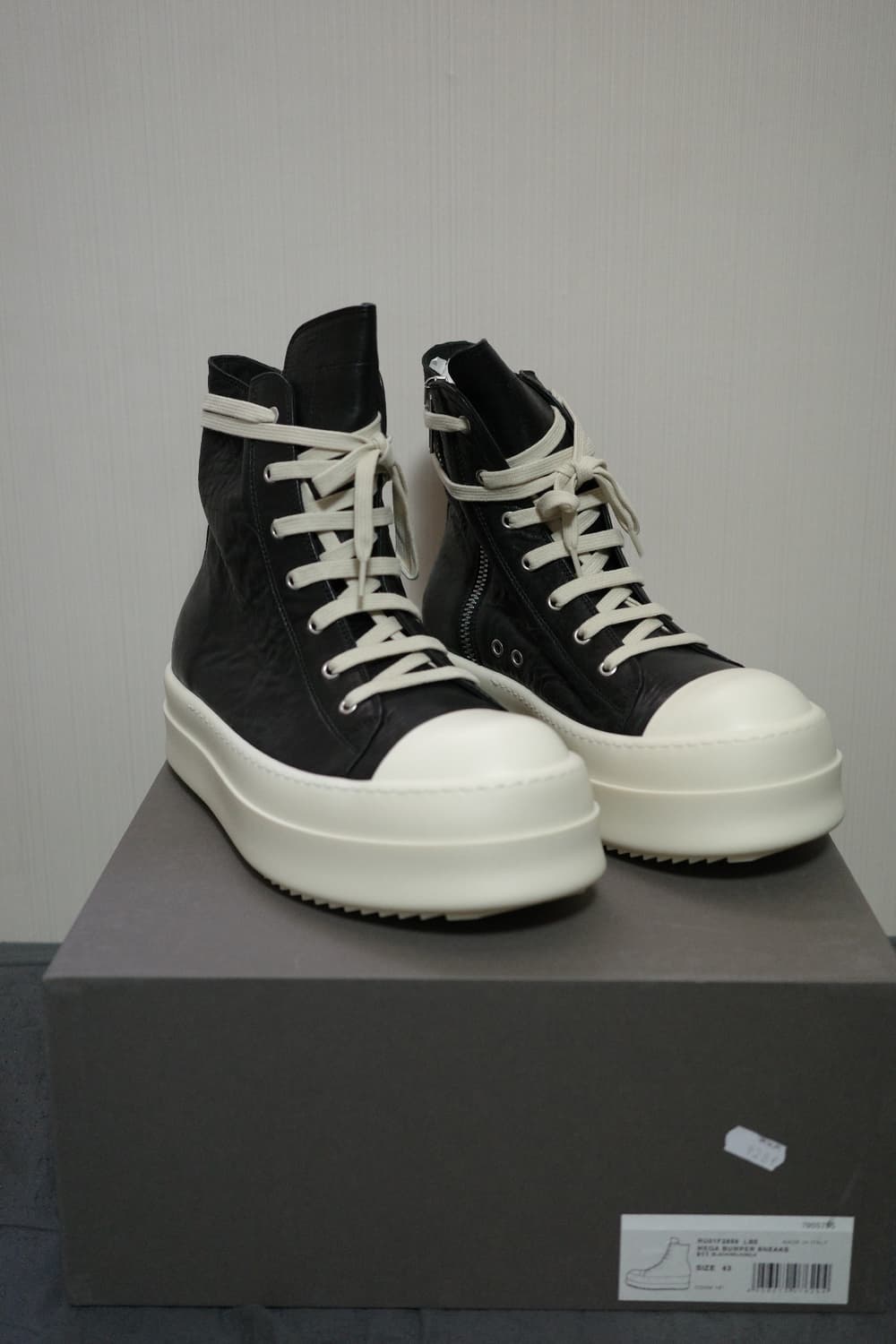 [43] 릭오웬스 메가 범퍼 라몬즈 스니커즈 LBE 상품이미지2