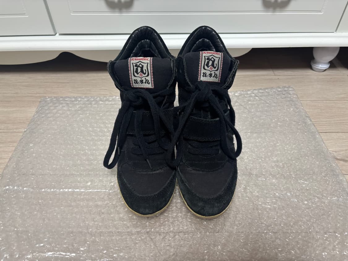 Ash 블랙 웨지 스니커즈 상품이미지1