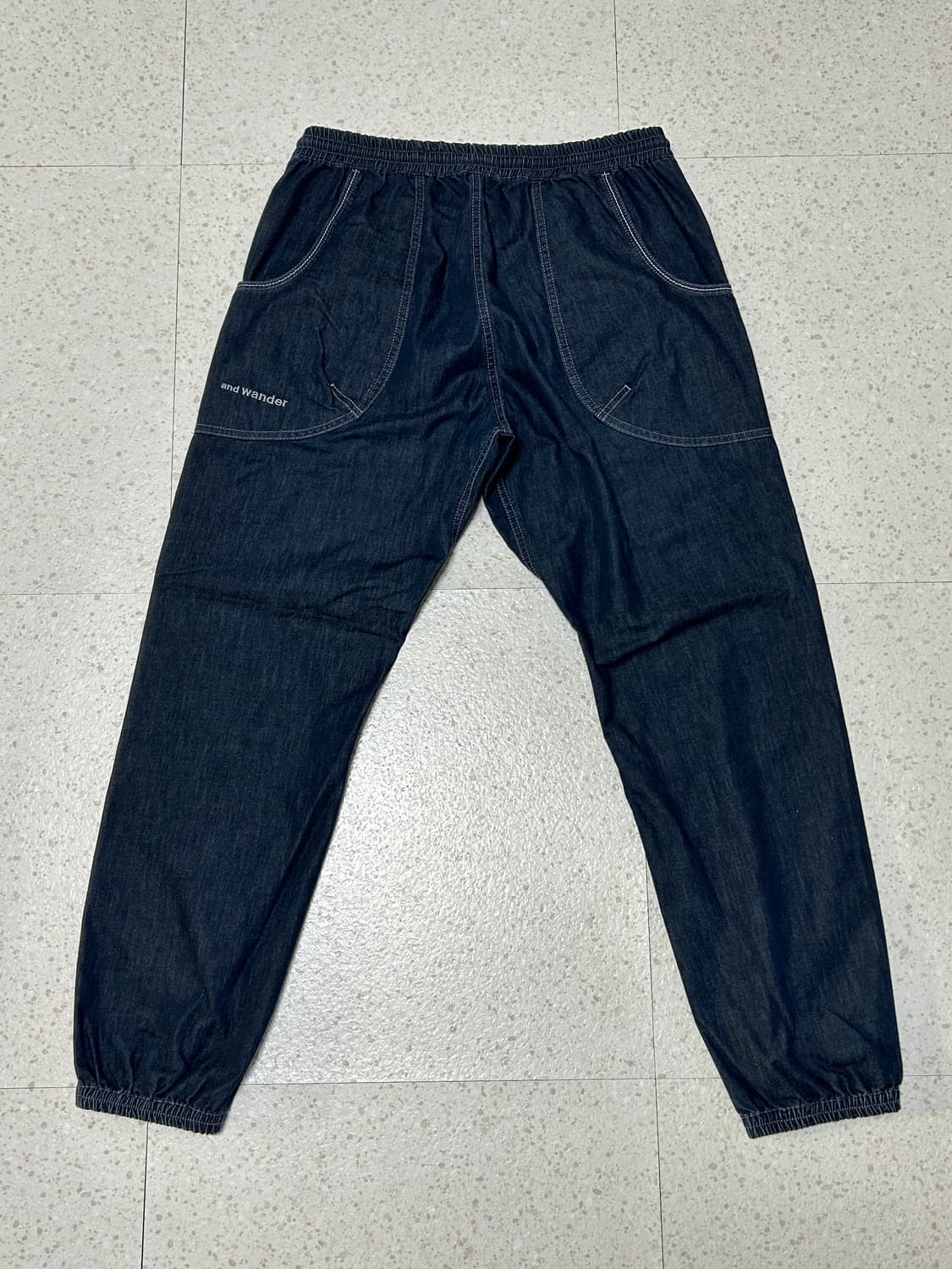 and wander Dry Easy Pants Indigo 4 size 상품이미지2