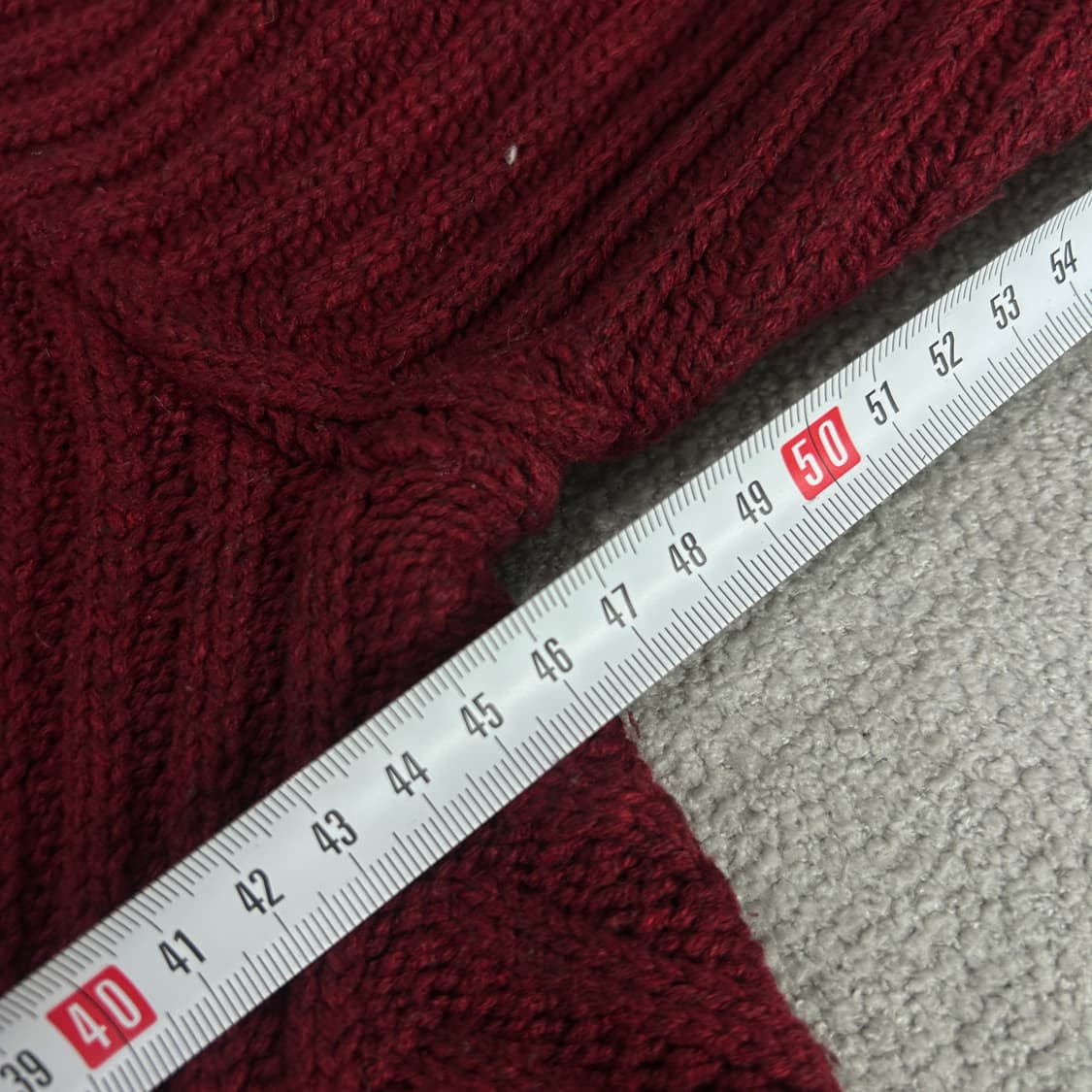 버버리 버건디 니트 상품이미지4