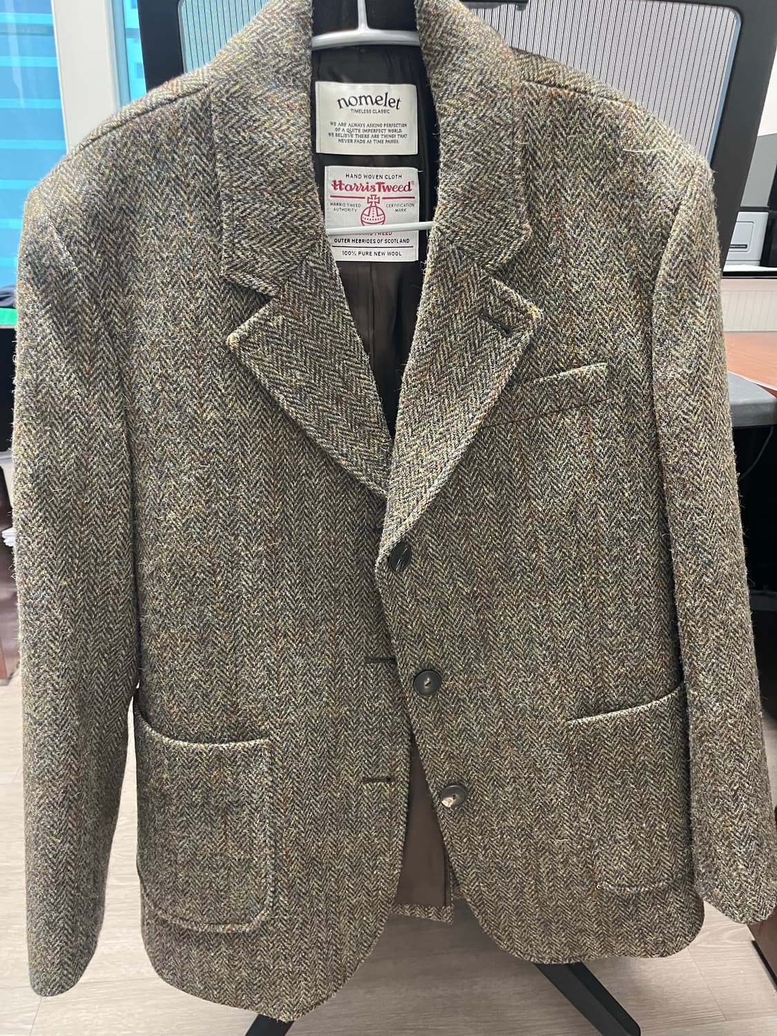 노멜렛 마가렛 해리스트위드 자켓 상품이미지3