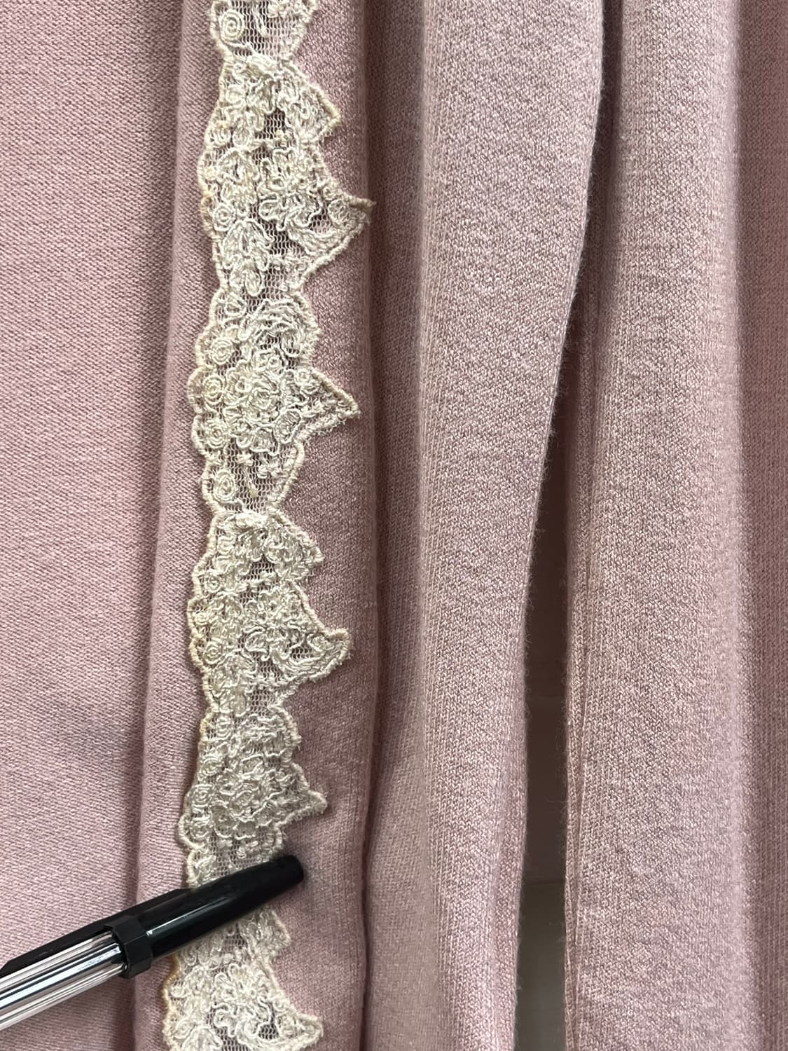 Blumarine 레이스 레이온 가디건 M 상품이미지7