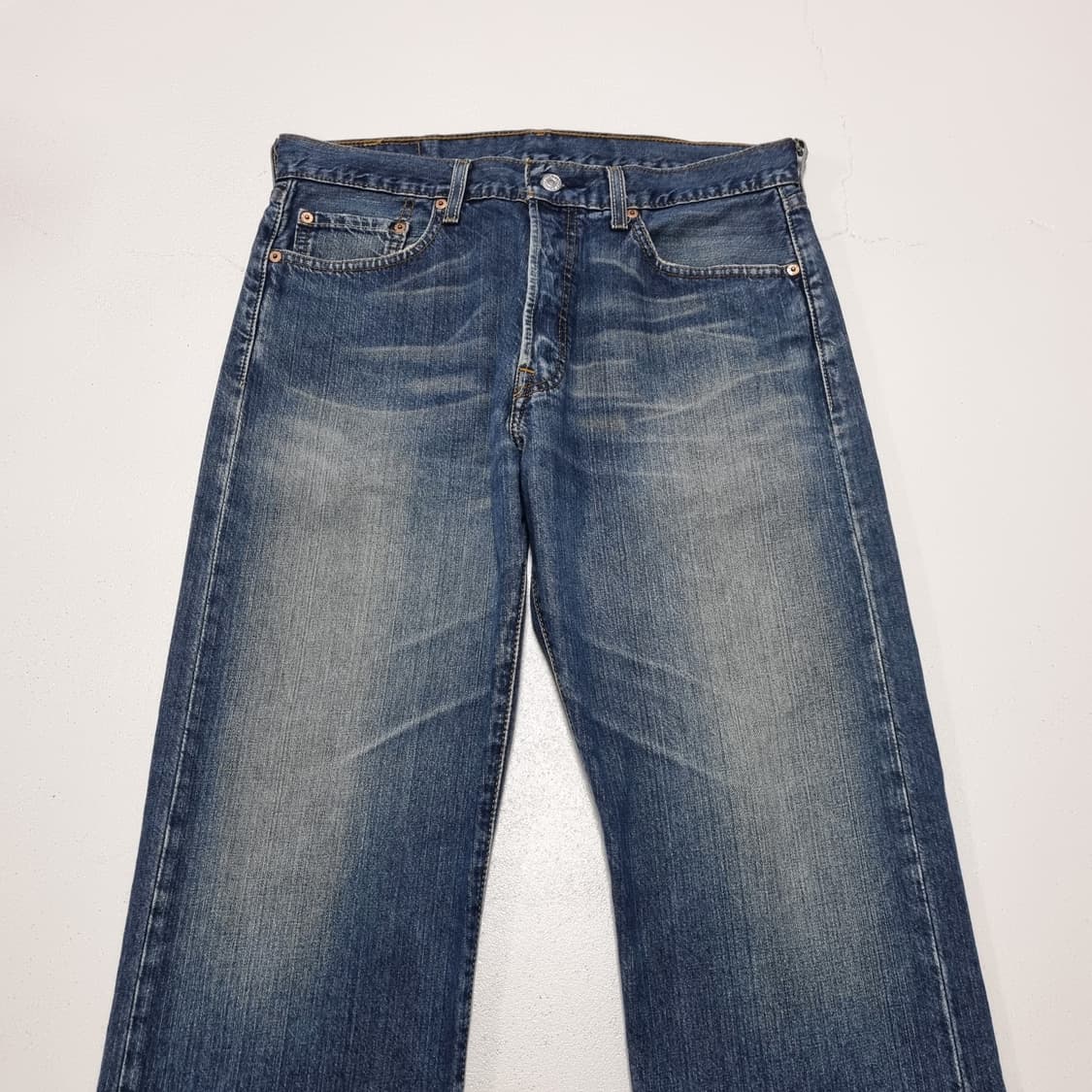 00s LEVIS 501 데님진 - 34 상품이미지4