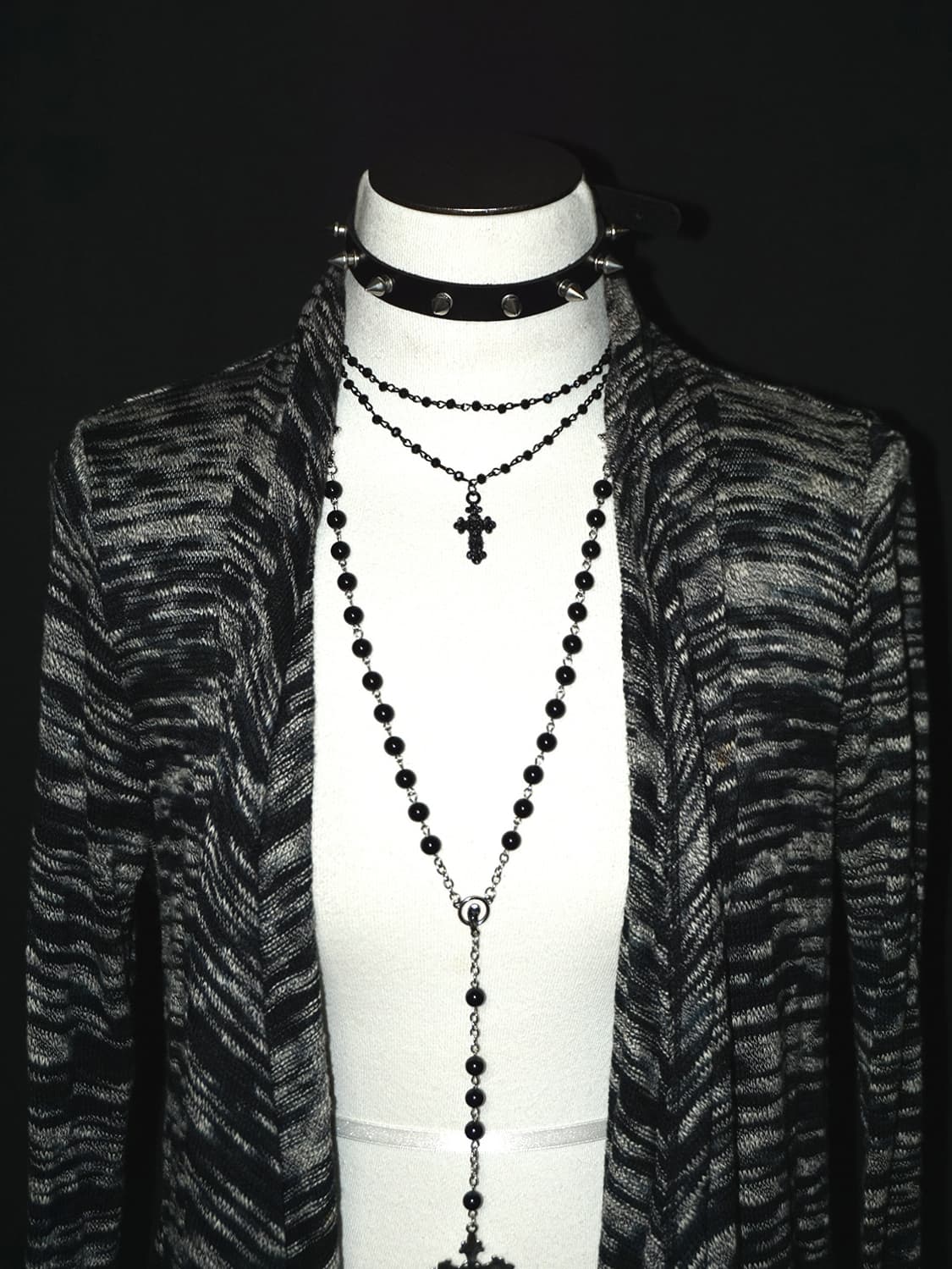 (azul) y2k long cardigan 상품이미지4