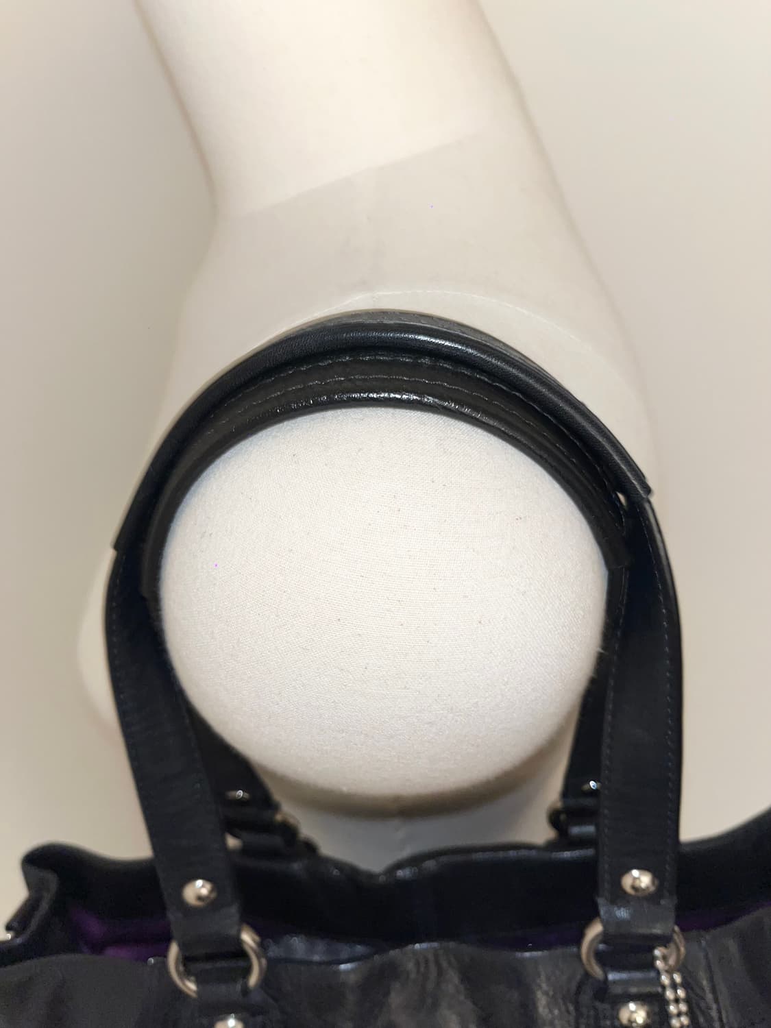 📦 Coach big black Shoulder Bag 상품이미지8