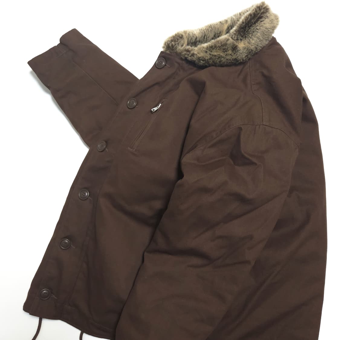 프리즘웍스 에드거 N-1 덱자켓 브라운 상품이미지4