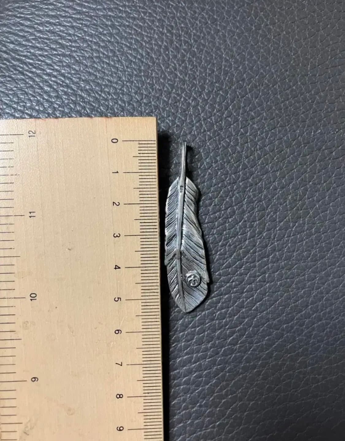 네이티브 아메리칸 실버 깃털 페더 펜던트 상품이미지4