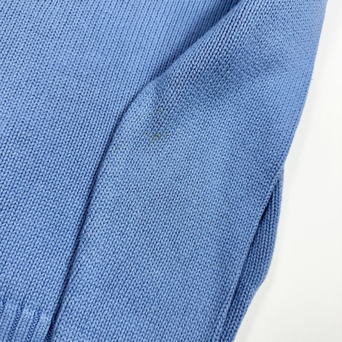 폴로 랄프로렌 포니 보이즈 스카이 블루 니트 (실측 M 여성추천) 상품이미지5