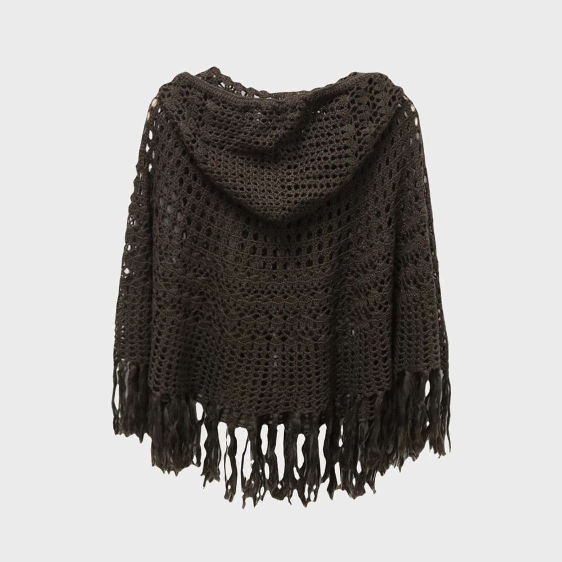 LOUSTIC 울 후드 니트 케이프 63229 상품이미지2