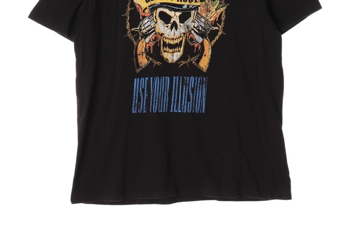 에이치엔엠 디바이디드 건즈앤로지스 밴드 반팔티 L 상품이미지4